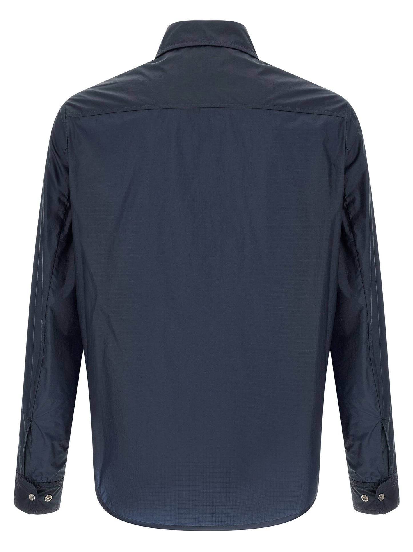 Blue Polyamide Blouse