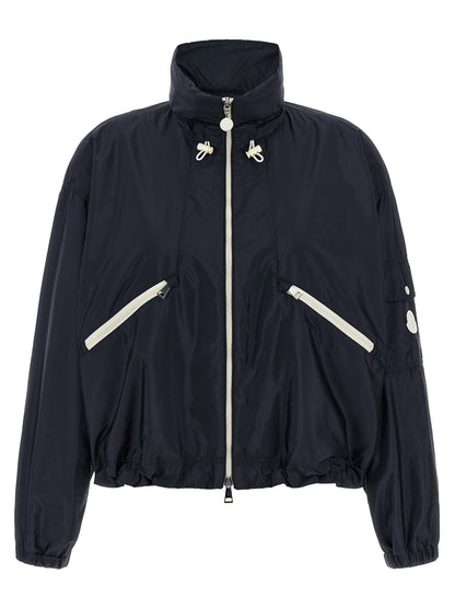 Blue Polyamide Shell Jacket
