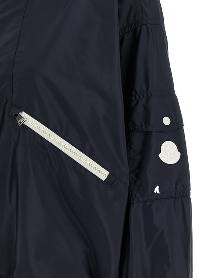 Blue Polyamide Shell Jacket