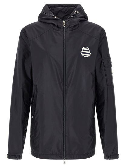 Blue Polyamide Shell Jacket