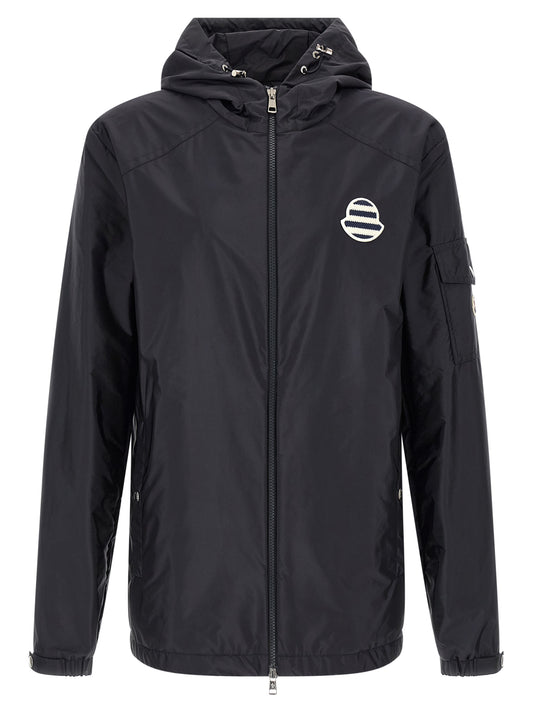 Blue Polyamide Shell Jacket
