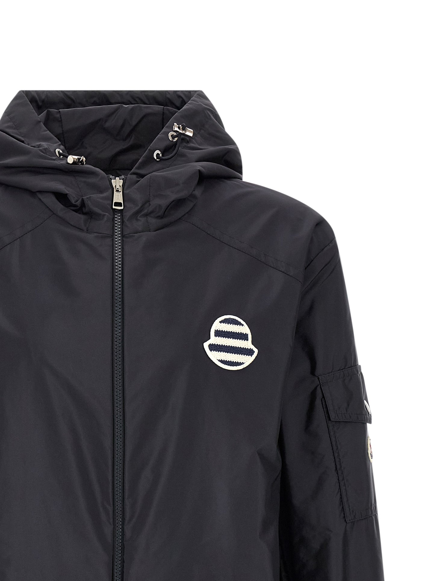 Blue Polyamide Shell Jacket
