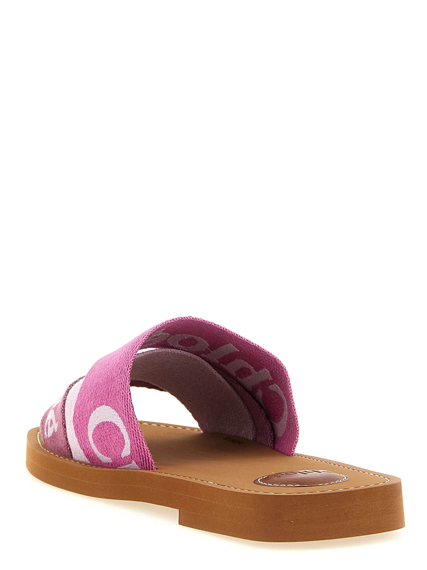 Multicolor Linen Slides