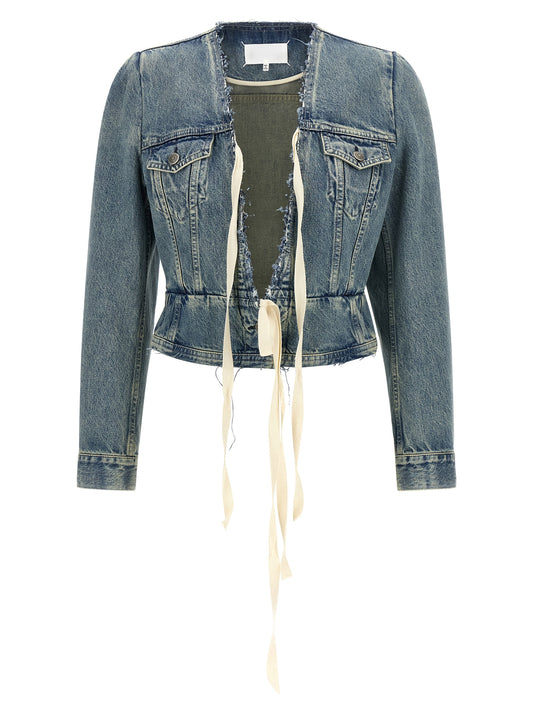 Blue Cotton Denim Jacket