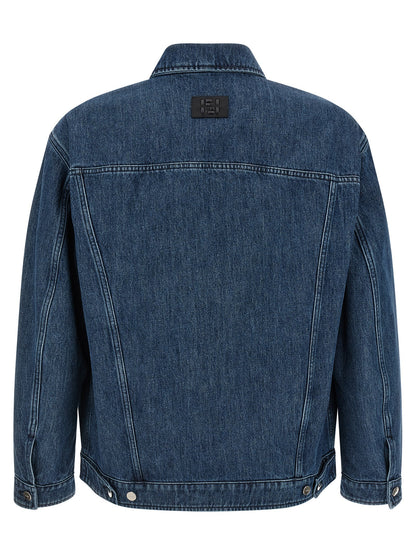 Blue Cotton Denim Jacket