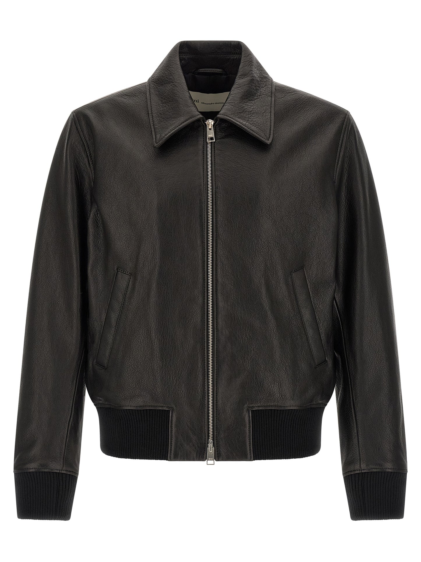 Black Lamb Leather Leather Jacket