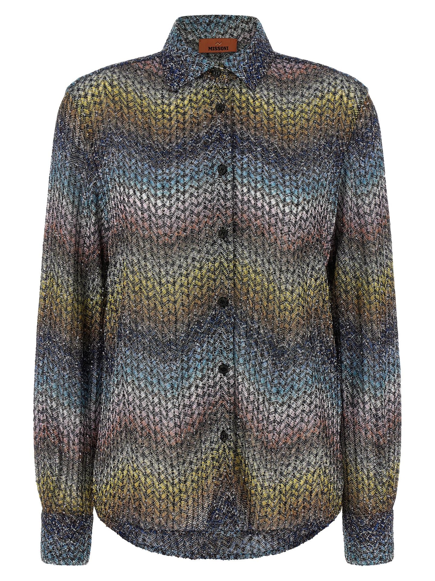 Multicolor Viscose Blouse