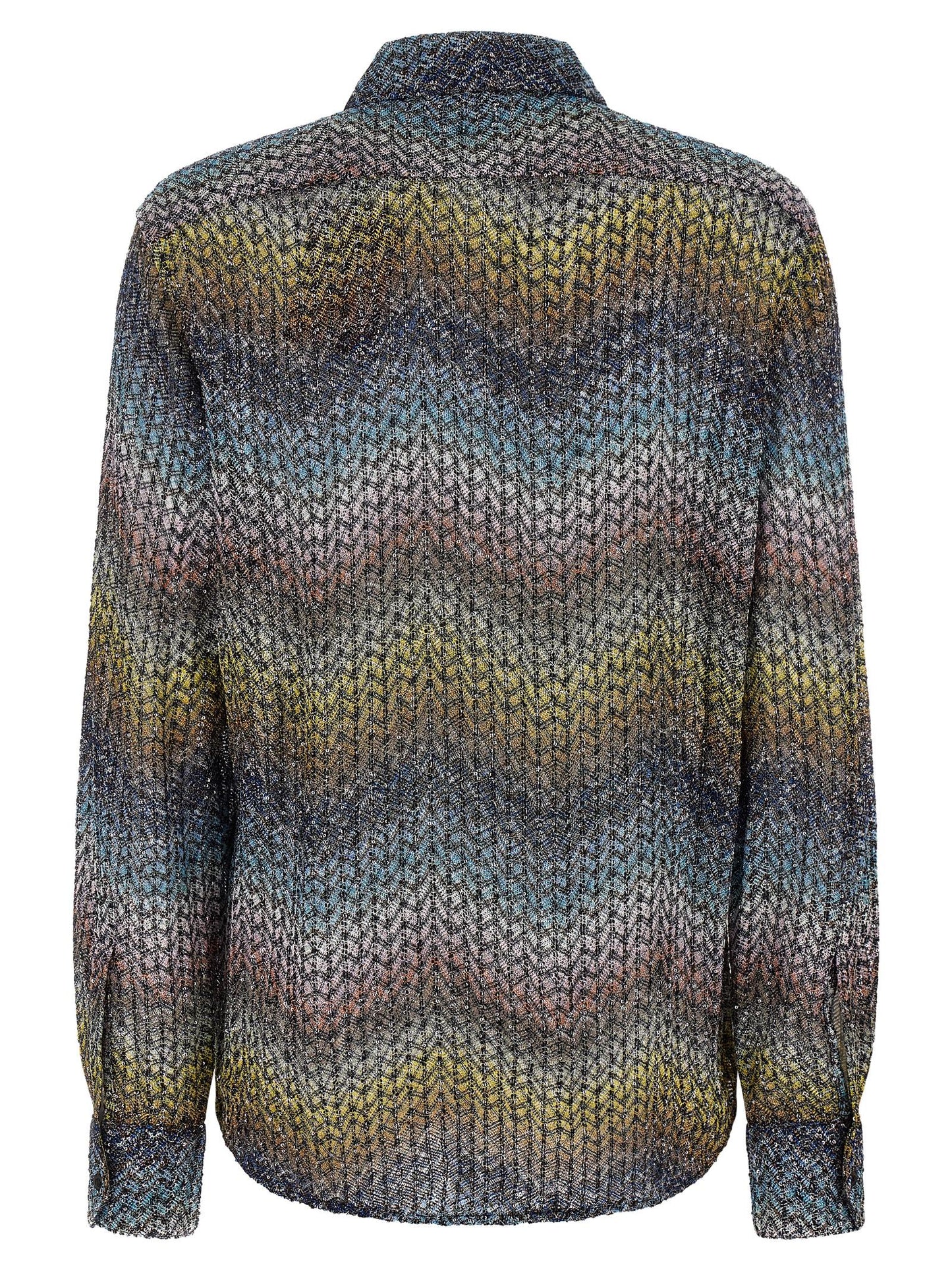 Multicolor Viscose Blouse