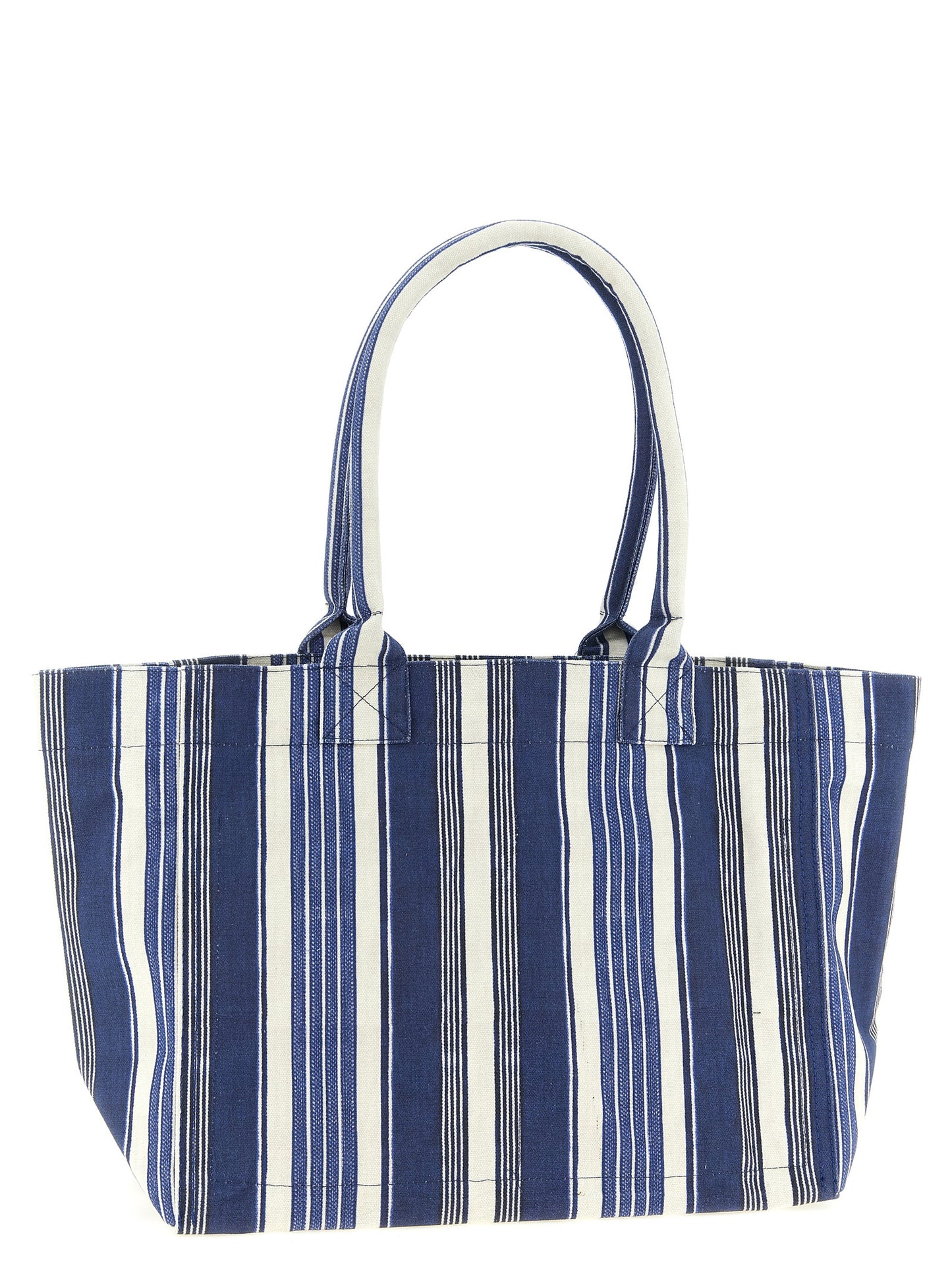Blue Cotton Tote Bag