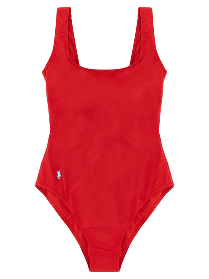 Multicolor Nylon One-Piece Swimsuit