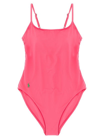 Multicolor Nylon One-Piece Swimsuit