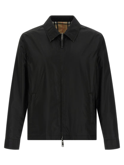 Black Polyamide Shell Jacket