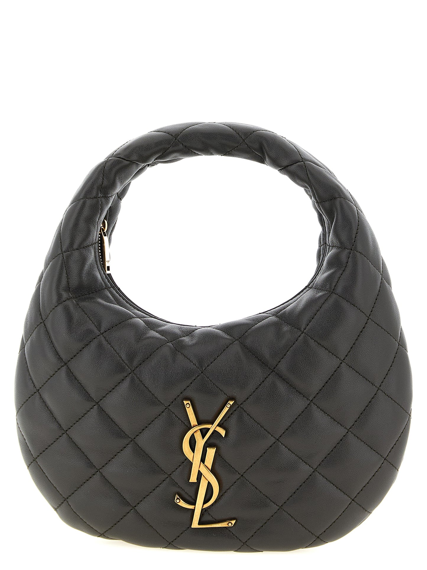 Brown Lamb Leather Handbag