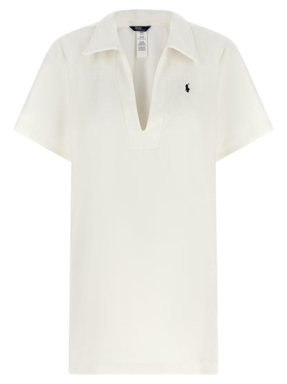 White Organic Cotton Short Dress