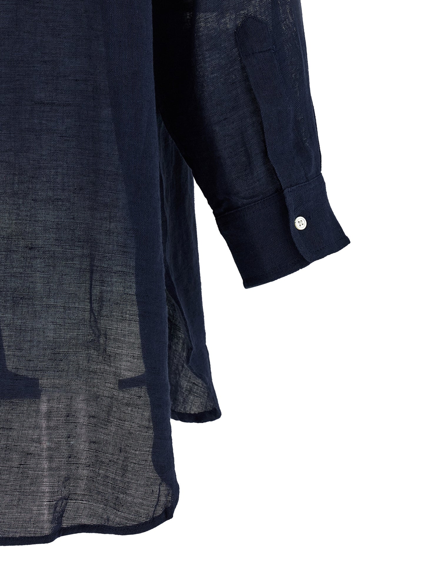 Blue Organic Cotton Blouse