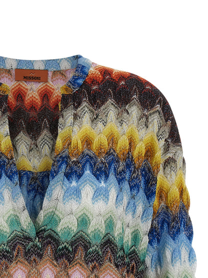 Multicolor Viscose Blouse