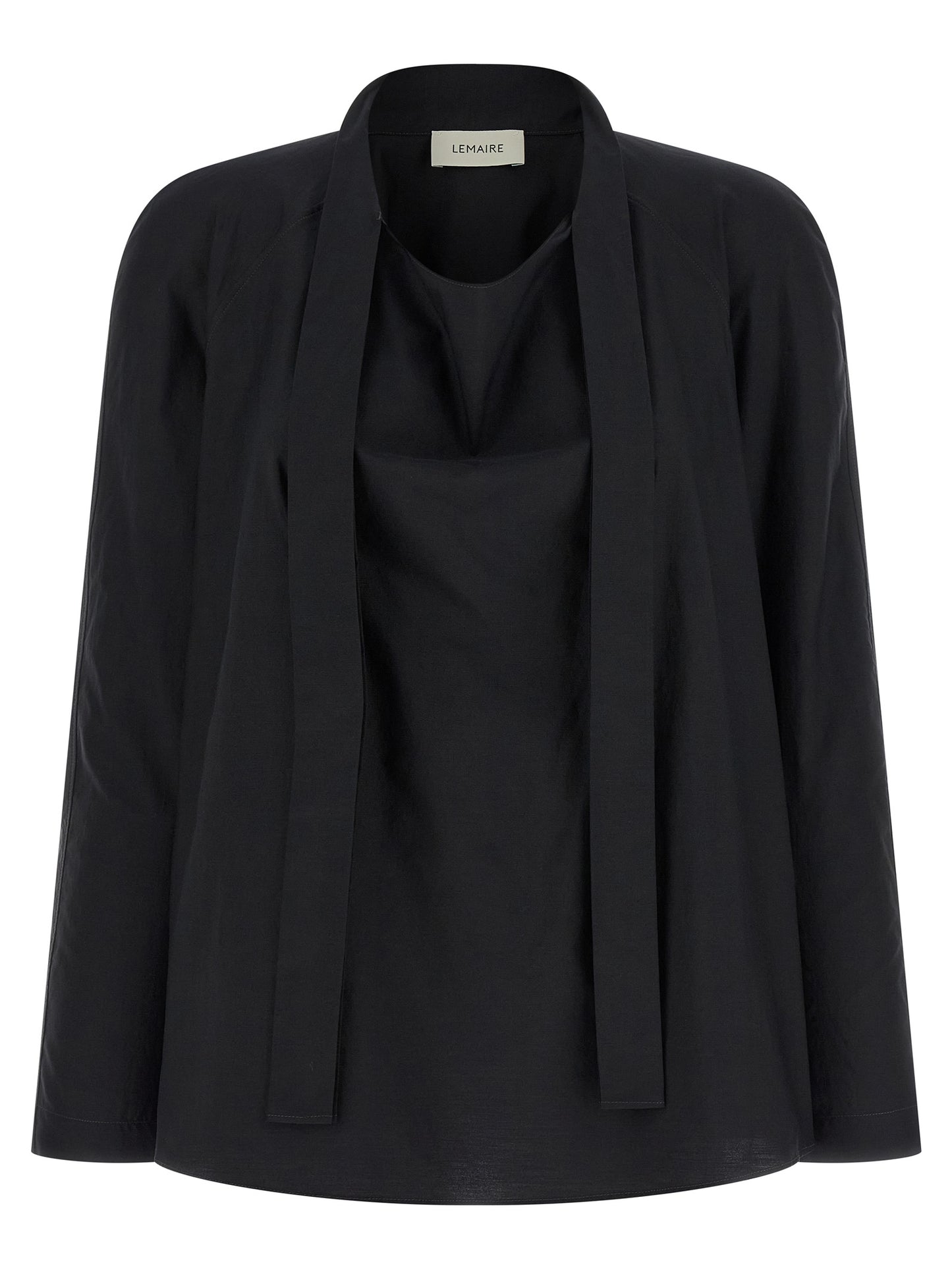 Black Cotton Blouse