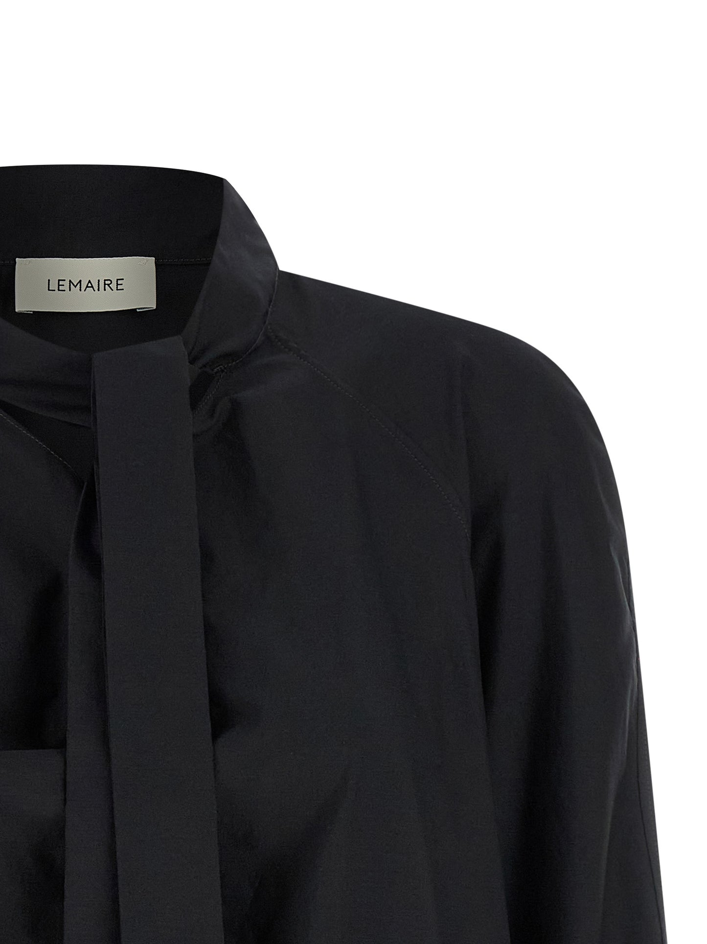 Black Cotton Blouse