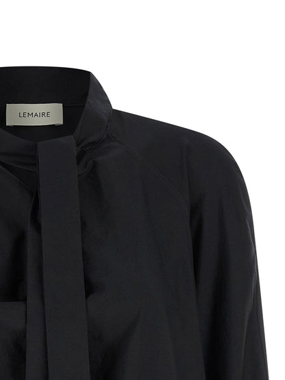 Black Cotton Blouse