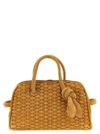 Beige Calfskin Handbag