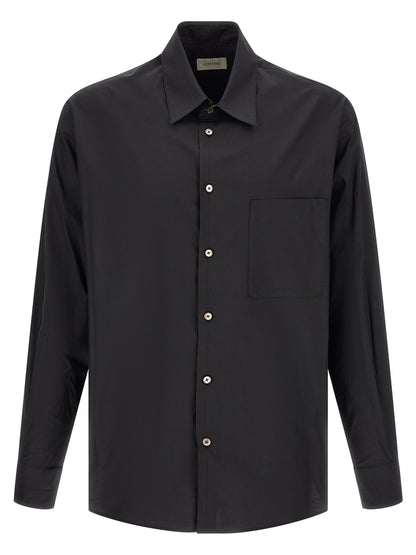 Black Cotton Blouse