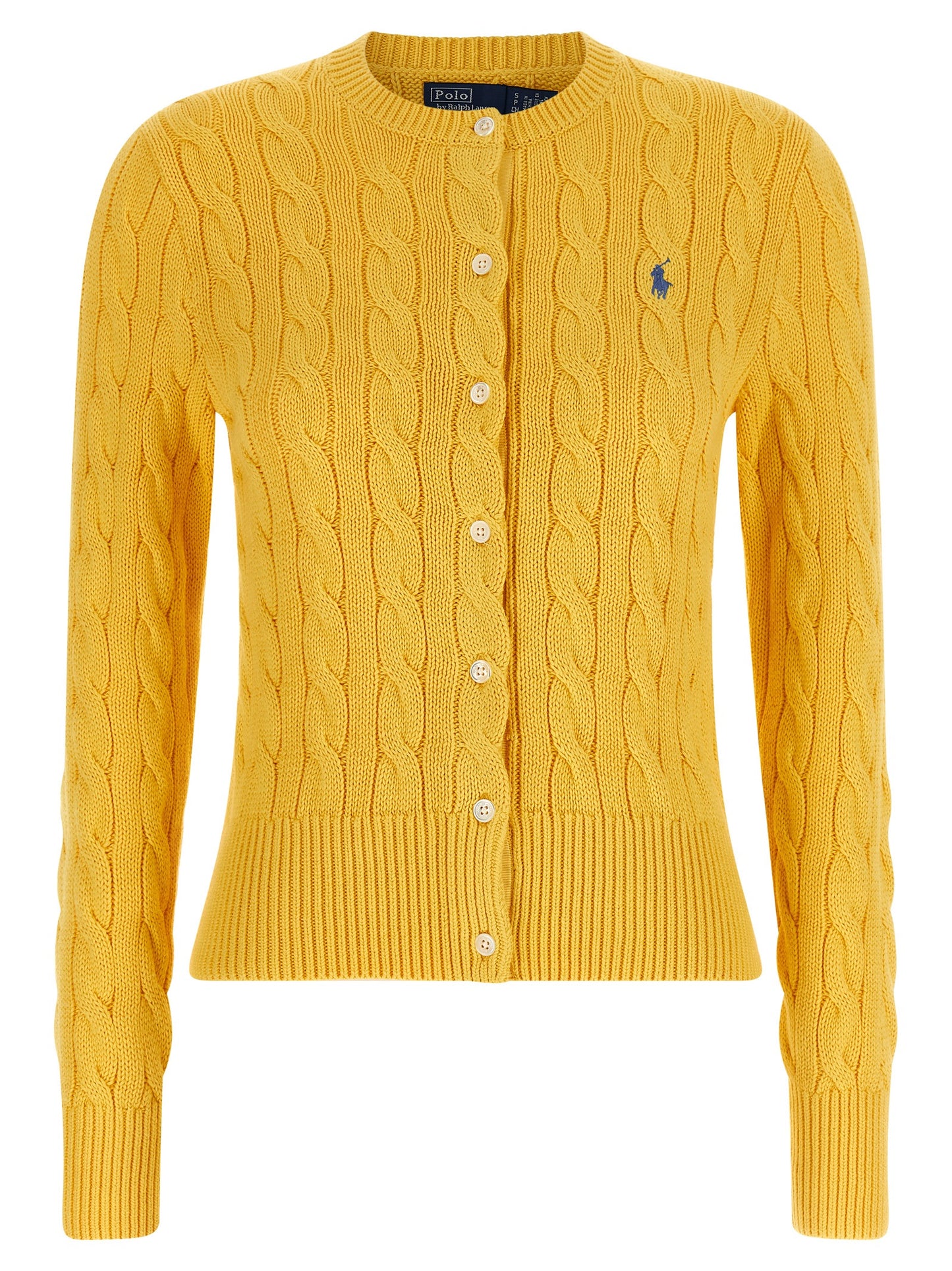Bicolor Cotton Cardigan