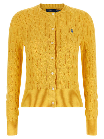 Bicolor Cotton Cardigan