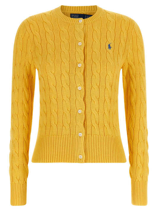 Bicolor Cotton Cardigan