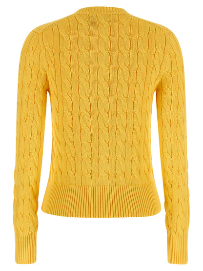 Bicolor Cotton Cardigan