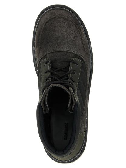 Brown Calfskin Ankle Boots