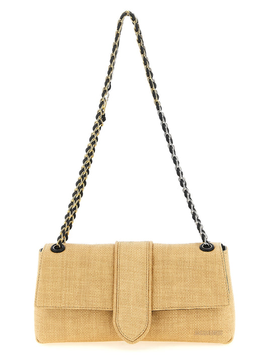Beige Polyamide Shoulder Bag