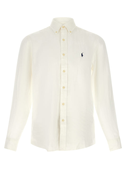 White Linen Blouse