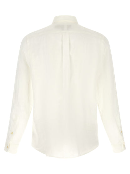 White Linen Blouse