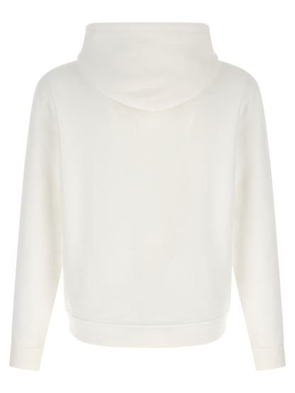 White Cotton Sweatshirt
