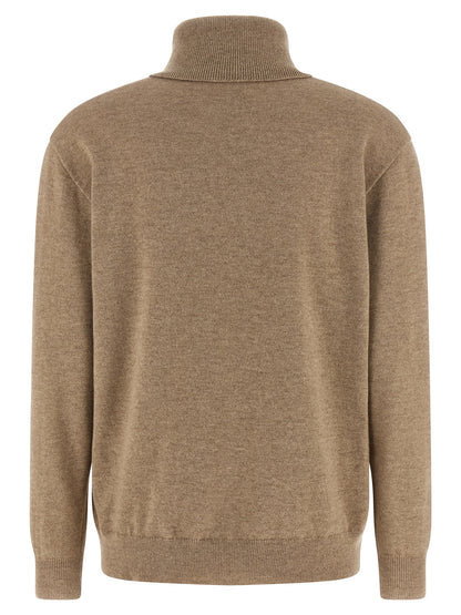 Beige Cashmere Cardigan