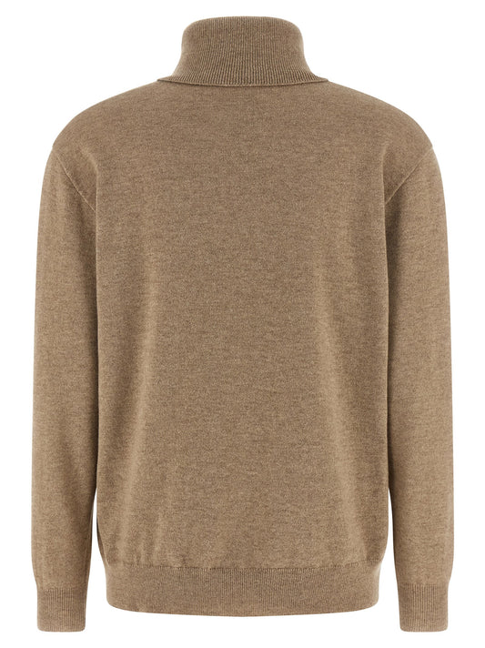 Beige Cashmere Cardigan