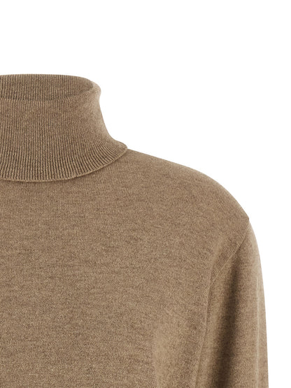 Beige Cashmere Cardigan