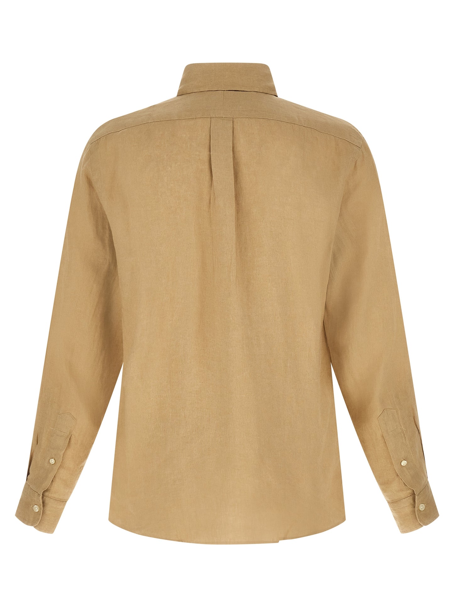 Beige Linen Blouse