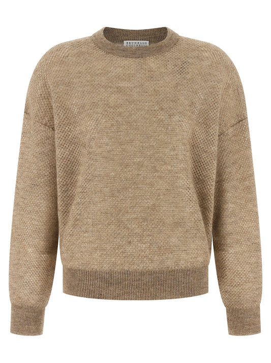 Beige Wool Cardigan