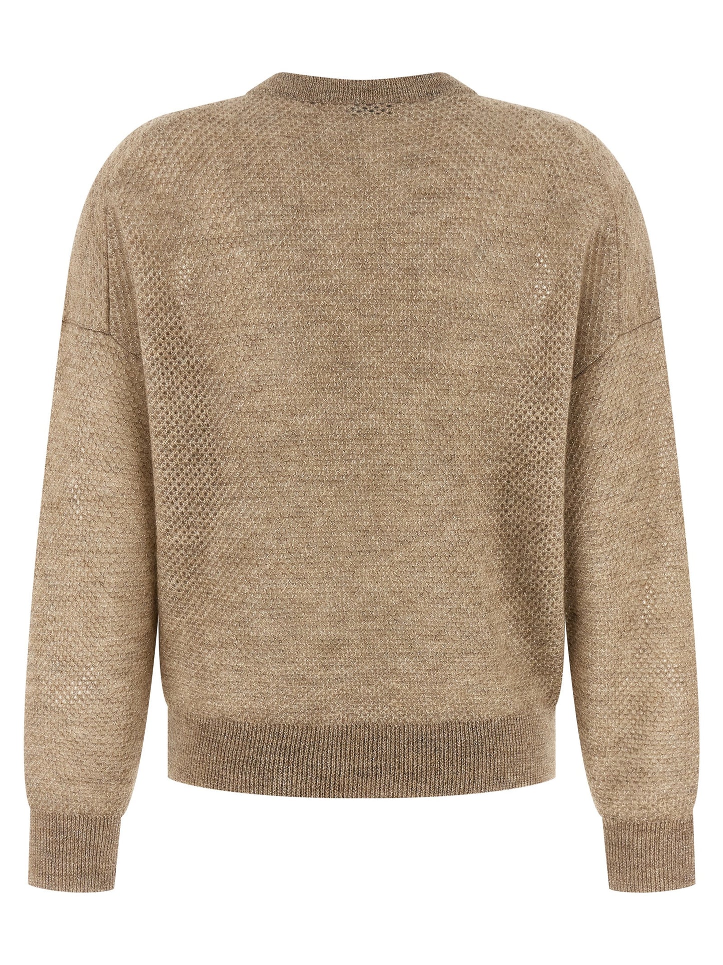 Beige Wool Cardigan