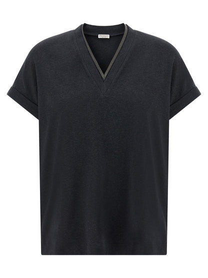 Gray Cotton T-Shirt