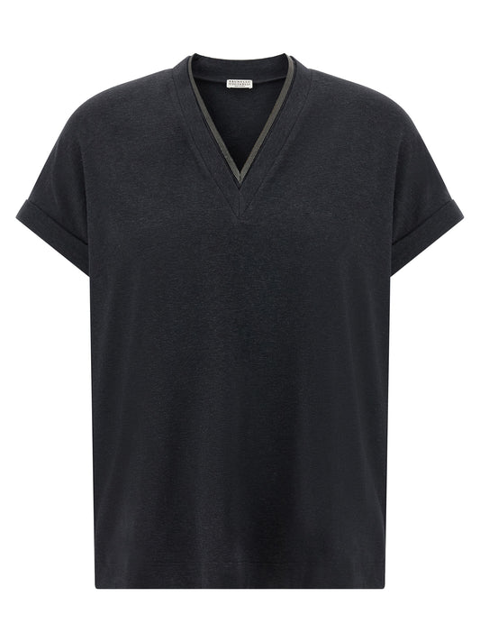 Gray Cotton T-Shirt