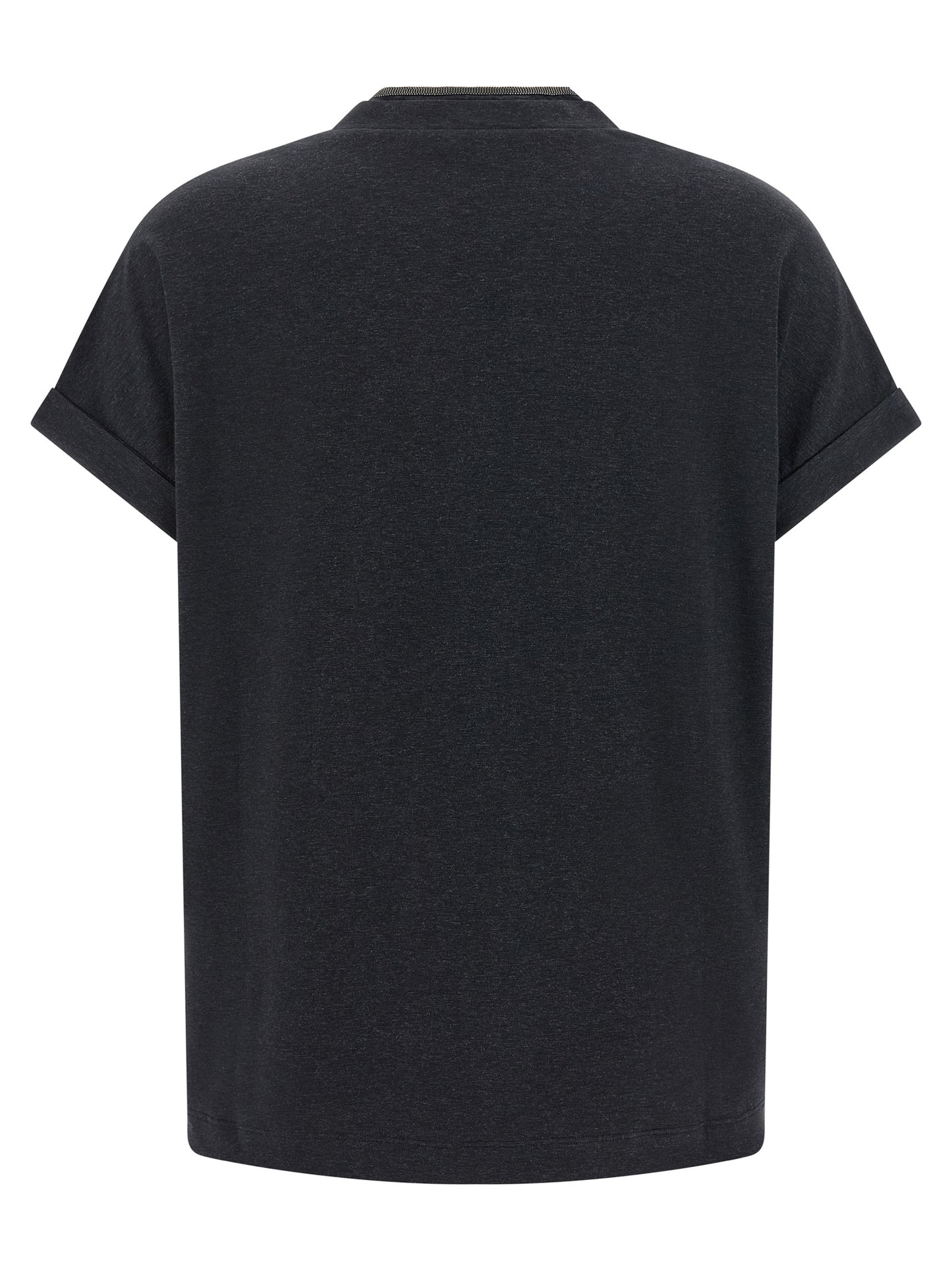 Gray Cotton T-Shirt