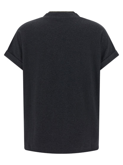 Gray Cotton T-Shirt
