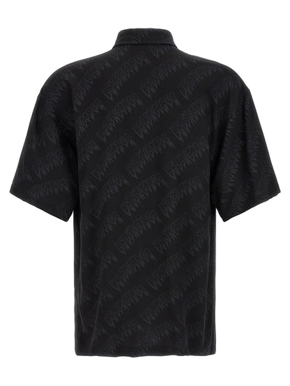 Black Viscose Blouse