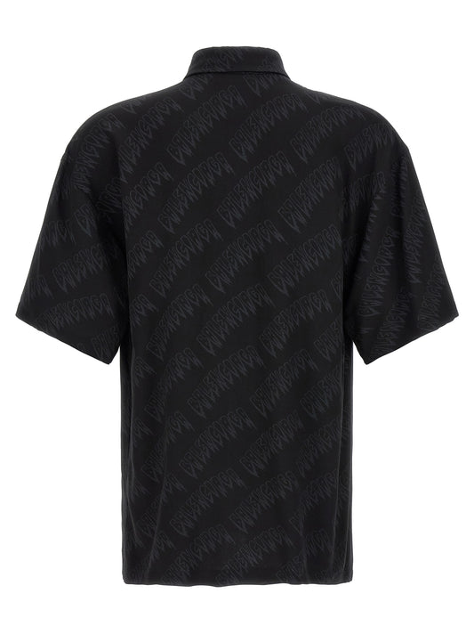 Black Viscose Blouse