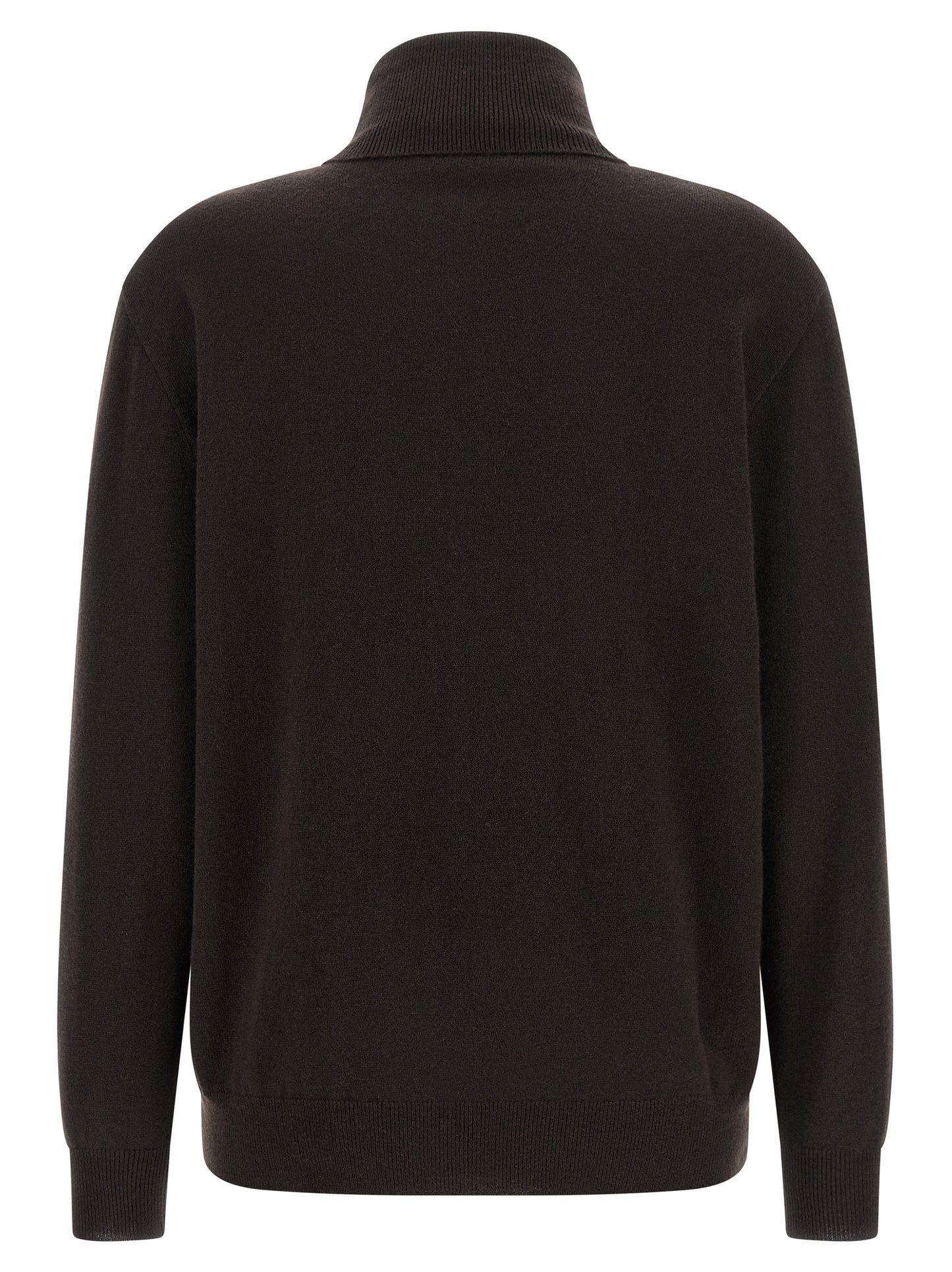 Brown Cashmere Cardigan