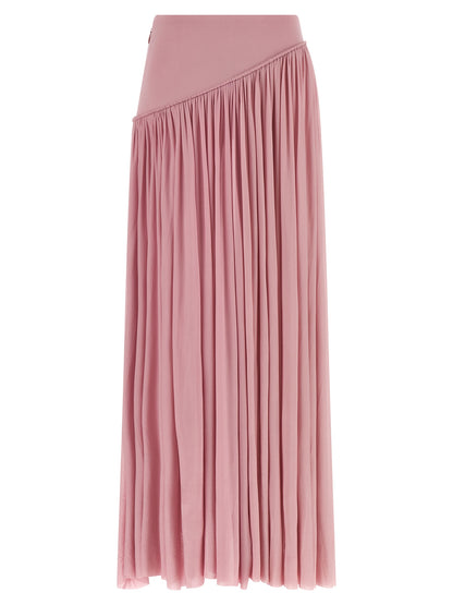 Multicolor Viscose Mini Skirt