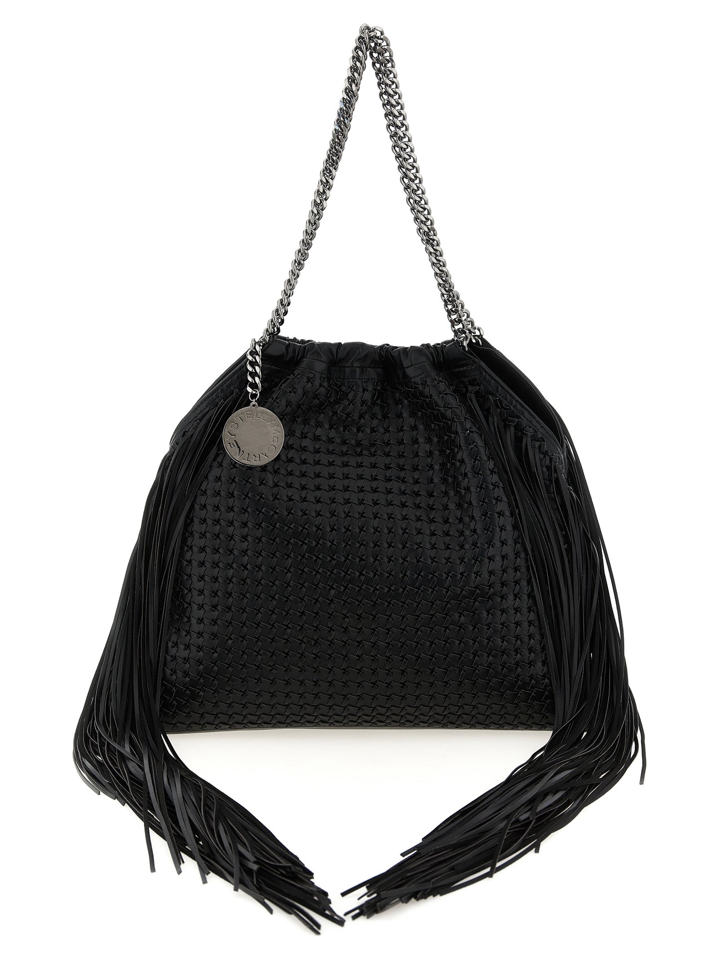 Black Polyamide Shoulder Bag