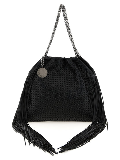Black Polyamide Shoulder Bag